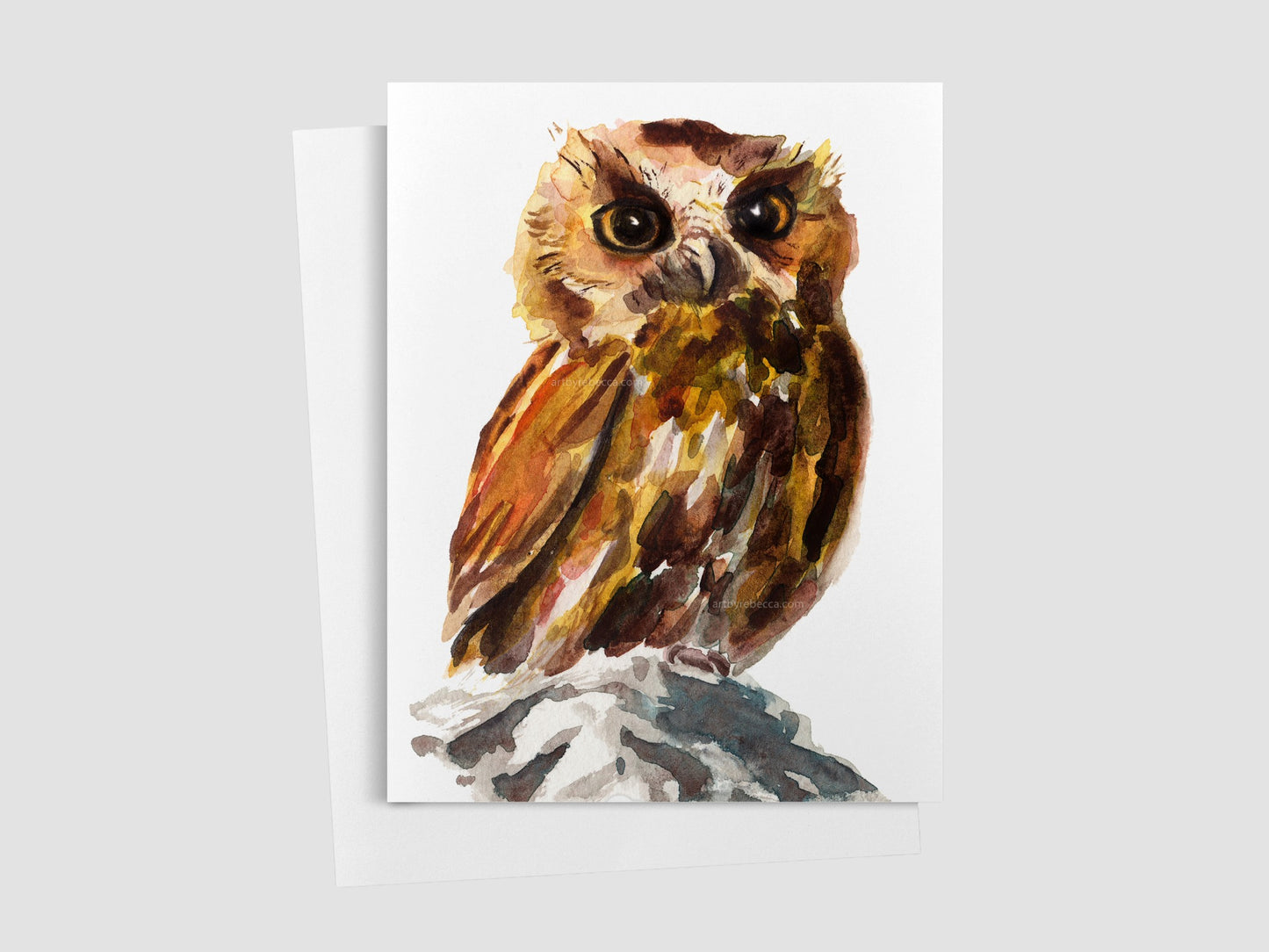 Owl Greeting Card
