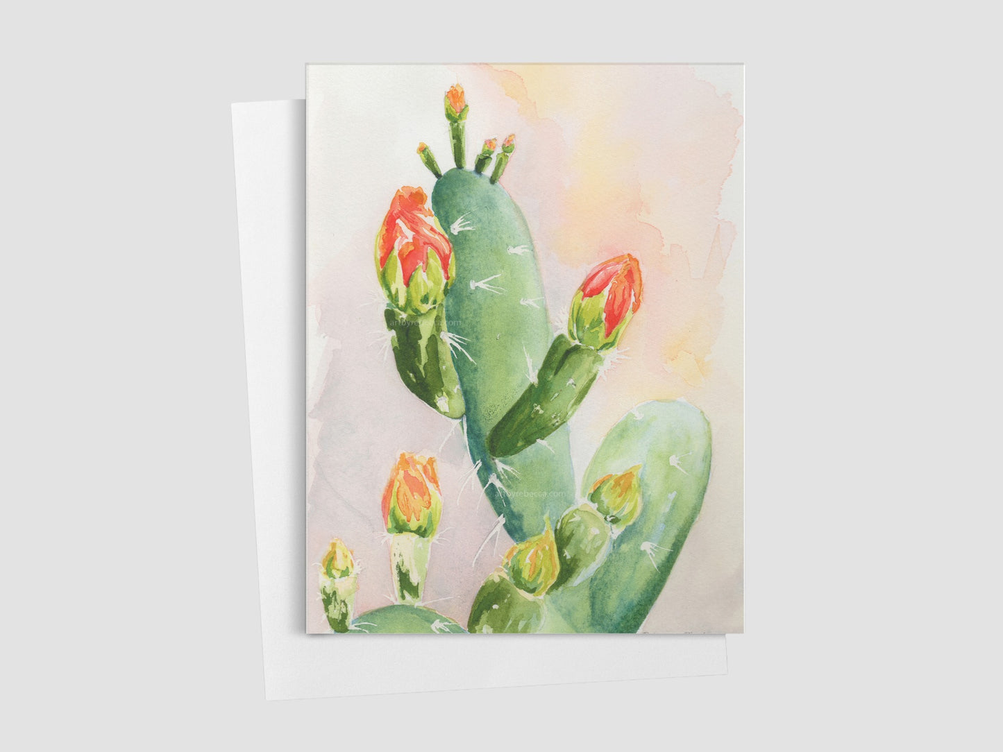 Prickly Pear Greeting Card