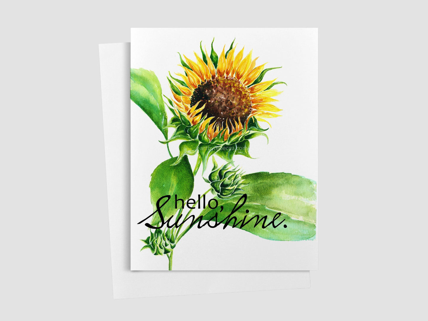 Sunflower - Hello, Sunshine! Greeting Card