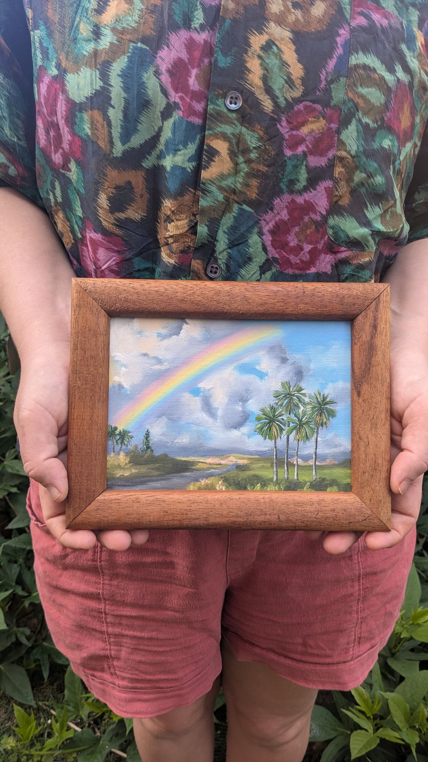 "Rainbow over Waikele"