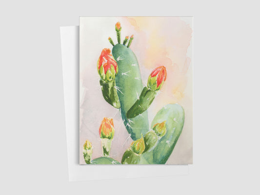 Prickly Pear Greeting Card