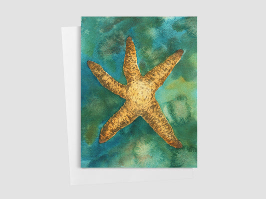 Starfish Greeting Card