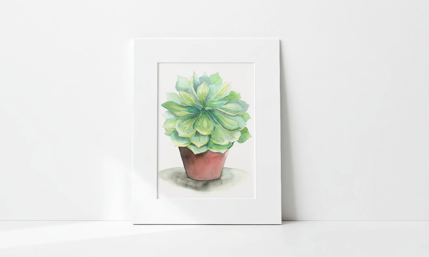 "Jade Garden" Art Print
