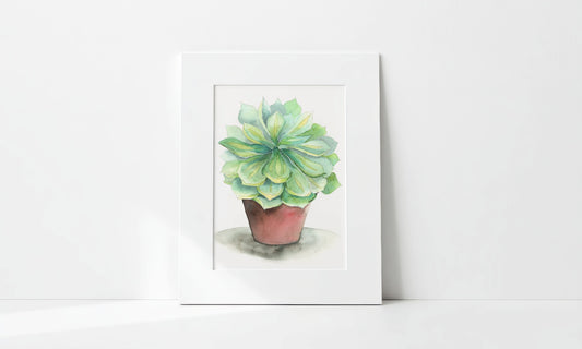 "Jade Garden" Art Print
