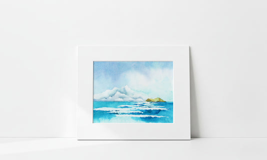 "Mānana Island" Art Print