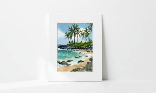 "Is it a Turtle or a Rock?" Art Print