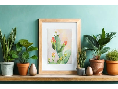 "Red Arroyo Prickly Pear"