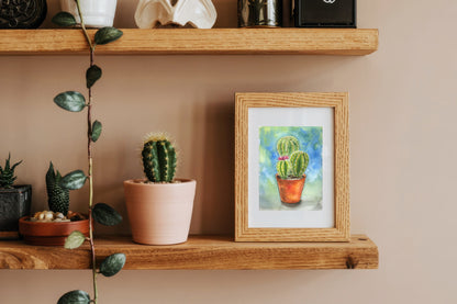 "Pretty Prickles" Art Print