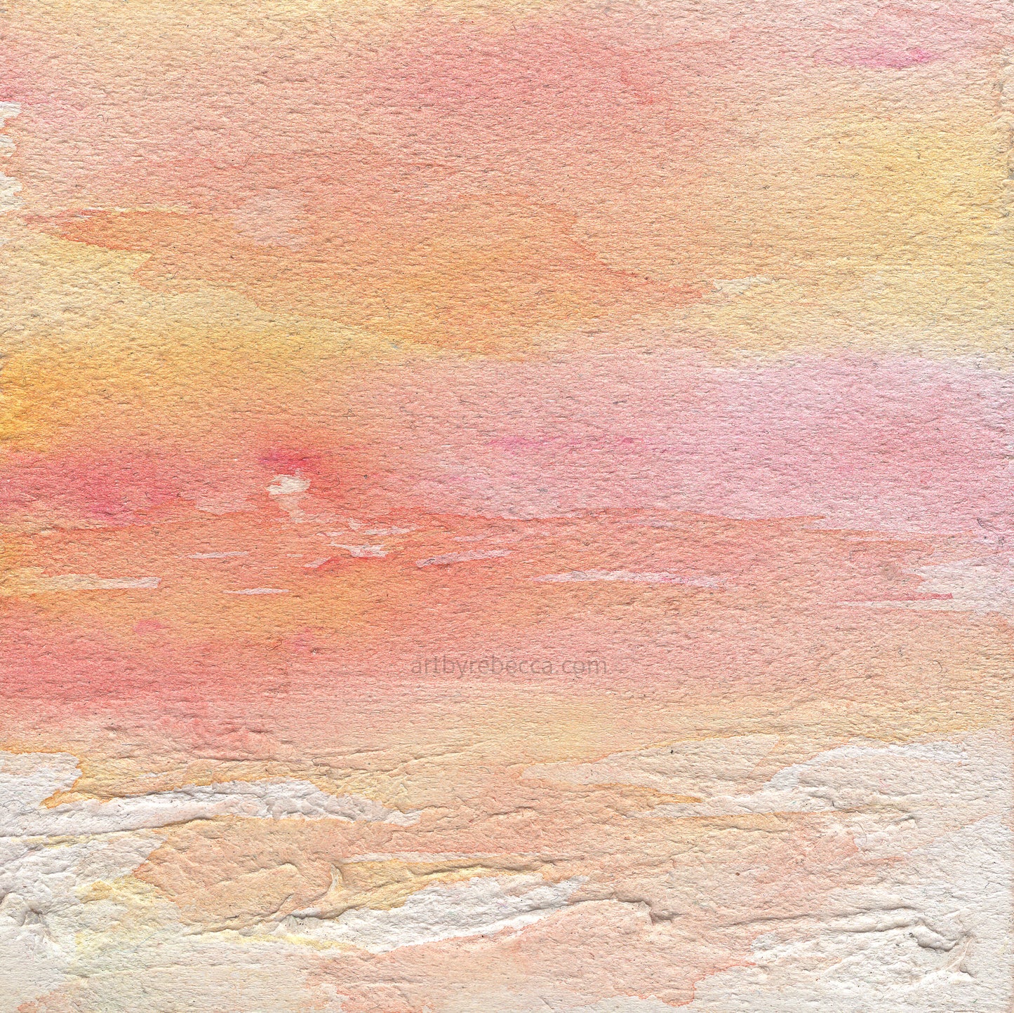 "Florida Sunset series: Coral Seas, Coral Skies"