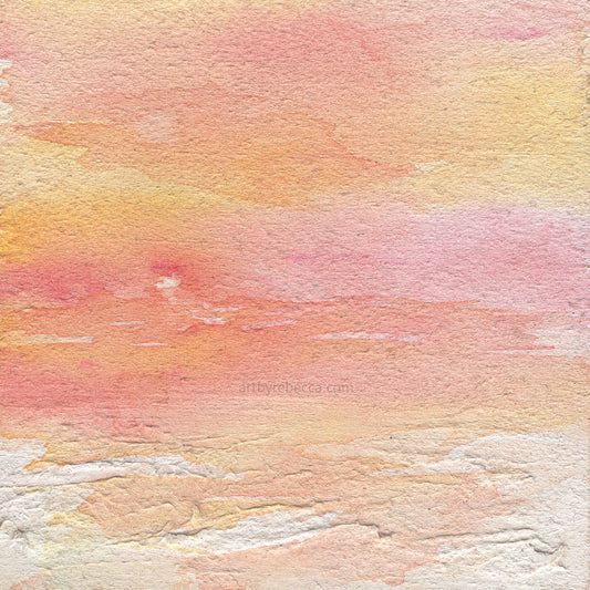 "Florida Sunset series: Coral Seas, Coral Skies"