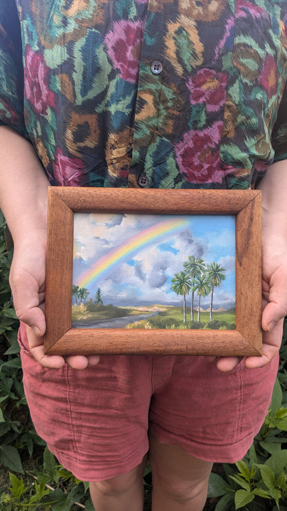 "Rainbow over Waikele"