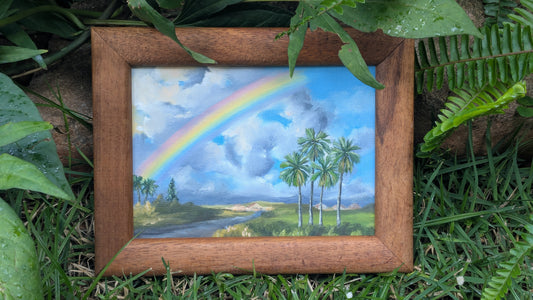 "Rainbow over Waikele"